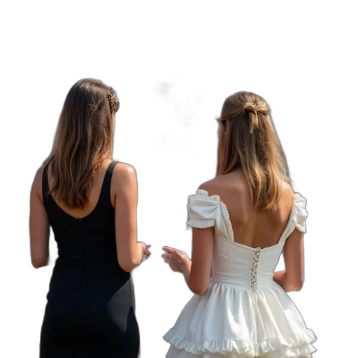 dress, jewelry, 3d render, photorealistic, concept art, oil painting, group, people transparent PNG cut-out