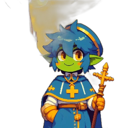 staff, sword, crown, weapon, pixel art, concept art, fantasy art, 3d render transparent PNG cut-out