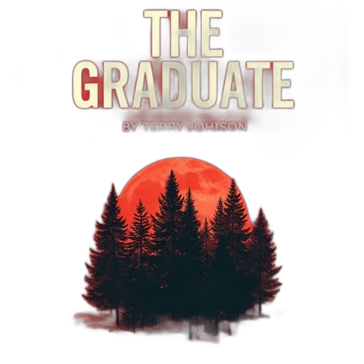 concept art, watercolor, pixel art, red, poster, stylized, illustration, forest transparent PNG cut-out