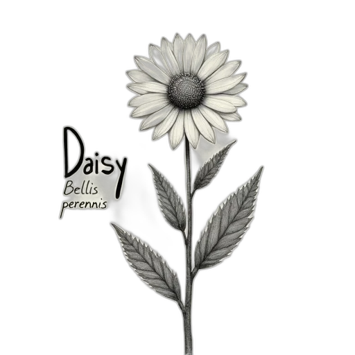 flower, photorealistic, concept art, fantasy art, 3d render, monochrome, dark, earth tones transparent PNG cut-out