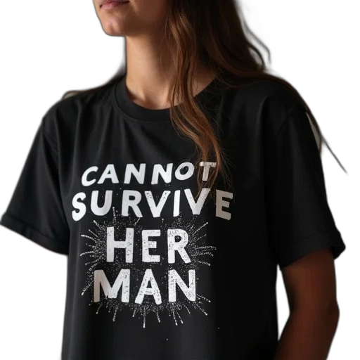 dress, woman, cannot, survive, her, man, coronavirus, shirt transparent PNG cut-out