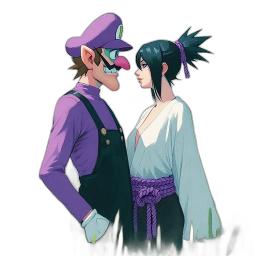 hat, mask, dress, crown, vaporwave, concept art, watercolor, pixel art transparent PNG cut-out