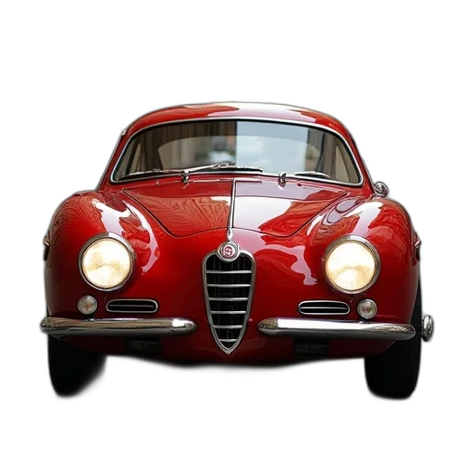 car, face, photorealistic, 3d render transparent PNG cut-out