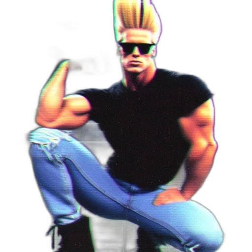 robot, hair, animal, weapon, vaporwave, concept art, cyberpunk, pixel art transparent PNG cut-out
