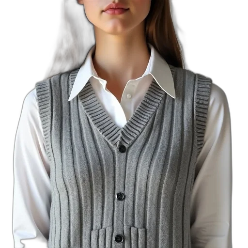 jacket, dress, staff, face, photorealistic, 3d render, oil painting, monochrome transparent PNG cut-out