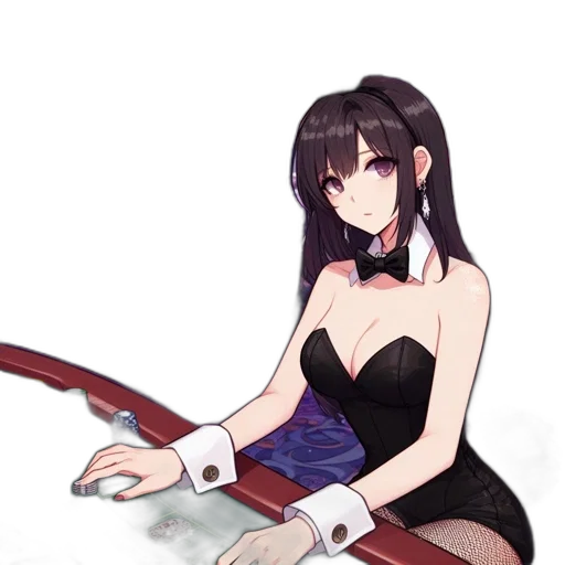 weapon, staff, sword, dress, anime, pixel art, concept art, cartoon transparent PNG cut-out