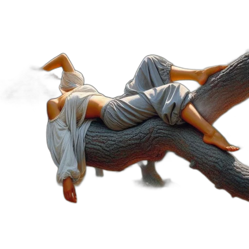 furniture, tree, dragon, 3d render, concept art, photorealistic, fantasy art, forest transparent PNG cut-out