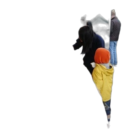 umbrella, jacket, staff, hat, 3d render, concept art, outer space, city street transparent PNG cut-out