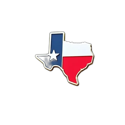 flag, lapel, pin, texas transparent PNG cut-out