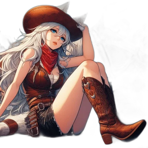 hat, weapon, dress, fantasy art, concept art, anime, comic book art, fire transparent PNG cut-out