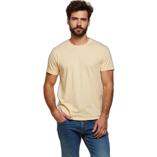 jacket, earth tones, golden, monochrome, man, wearing, plain, beige transparent PNG cut-out