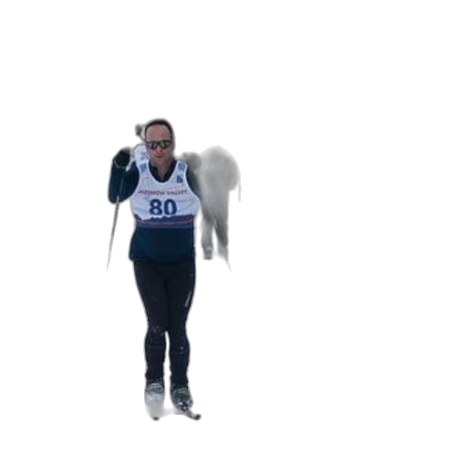 staff, robot, jacket, animal, 3d render, concept art, skier, wearing transparent PNG cut-out