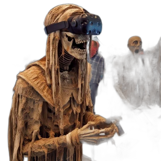 mask, creature, robot, concept art, fantasy art, 3d render, photorealistic, fog transparent PNG cut-out