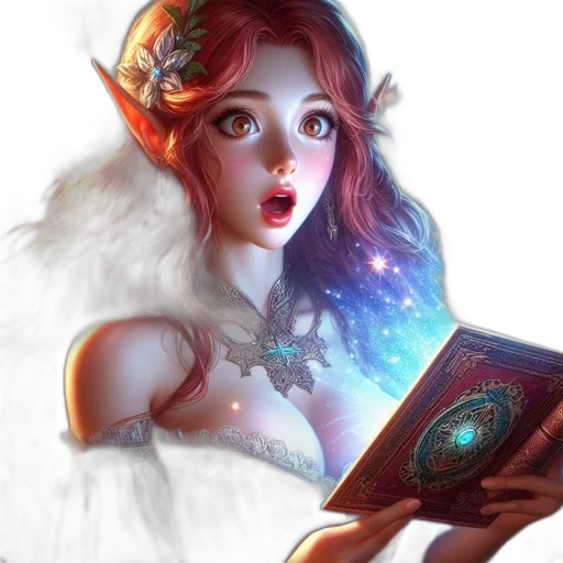 face, fantasy art, concept art, 3d render, comic book art, outer space, fire, red transparent PNG cut-out