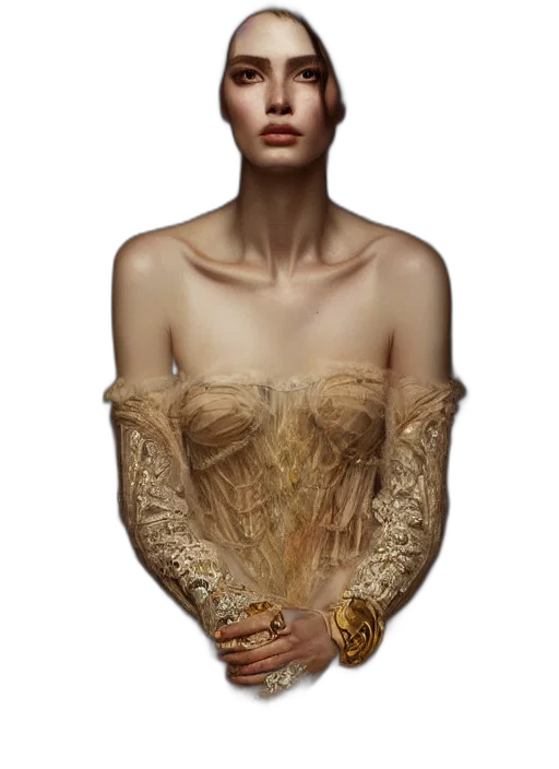 dress, jewelry, crown, mask transparent PNG cut-out