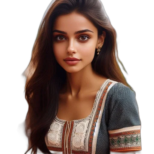 dress, jewelry, face, jacket, photorealistic, oil painting, cartoon, pencil sketch transparent PNG cut-out