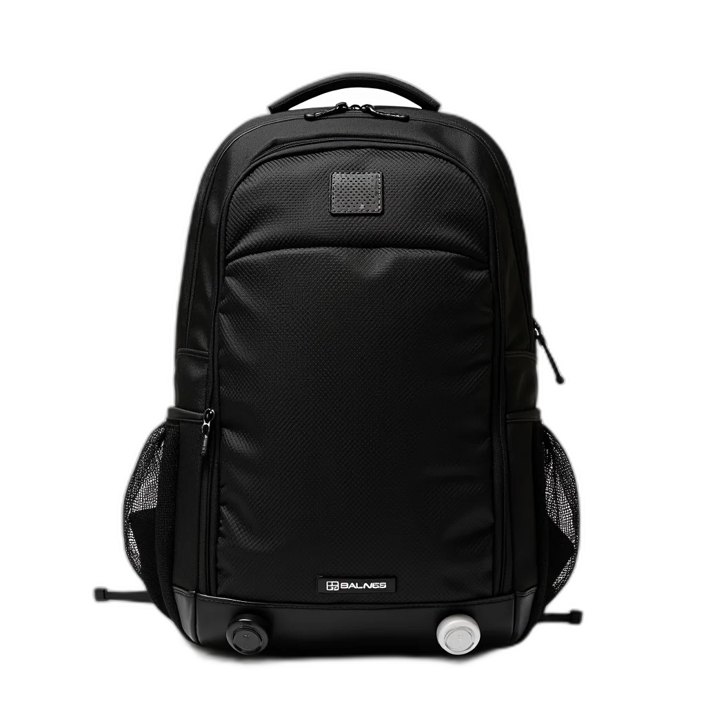 jacket, 3d render, black, mesh, backpack, zipper, closure, two transparent PNG cut-out