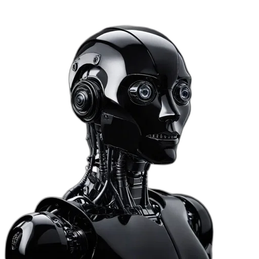 robot, face, mask, 3d render, concept art, cyberpunk, photorealistic, robotic transparent PNG cut-out