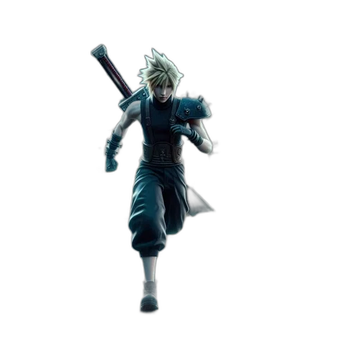 sword, staff, weapon, creature, concept art, 3d render, fantasy art, pixel art transparent PNG cut-out