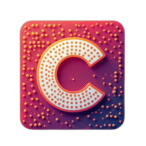crown, 3d render, colorful, logo, snapcode transparent PNG cut-out