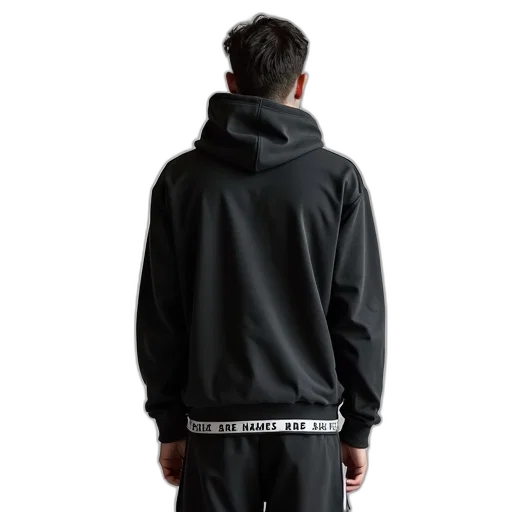 jacket, staff, 3d render, cyberpunk transparent PNG cut-out