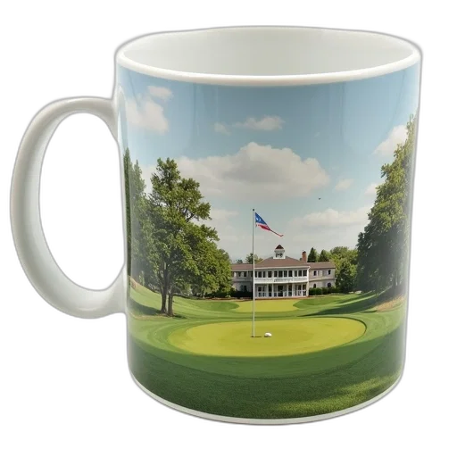 photorealistic, 3d render, white, ceramic, coffee, mug, scenic, view transparent PNG cut-out