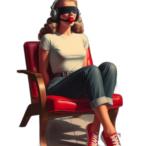 mask, face, furniture, concept art, comic book art, photorealistic, cyberpunk, red transparent PNG cut-out