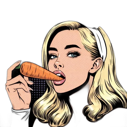 food, comic book art, cartoon, pixel art, concept art, animated, pop, art transparent PNG cut-out