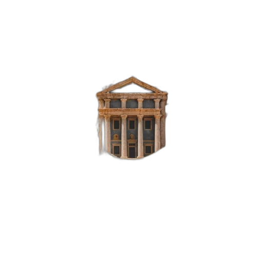 building, furniture, dress, crown, 3d render, pixel art, concept art, photorealistic transparent PNG cut-out
