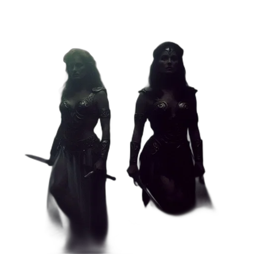 sword, staff, weapon, concept art, fantasy art, 3d render, comic book art, dark transparent PNG cut-out