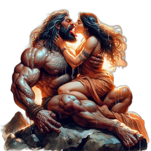comic book art, fantasy art, concept art, photorealistic, fire, rain, underwater, intense transparent PNG cut-out
