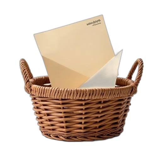 hat, furniture, crown, 3d render, earth tones, golden, brown, wicker transparent PNG cut-out