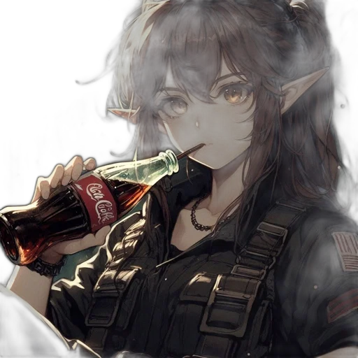 weapon, staff, dragon, face, anime, cyberpunk, pixel art, concept art transparent PNG cut-out
