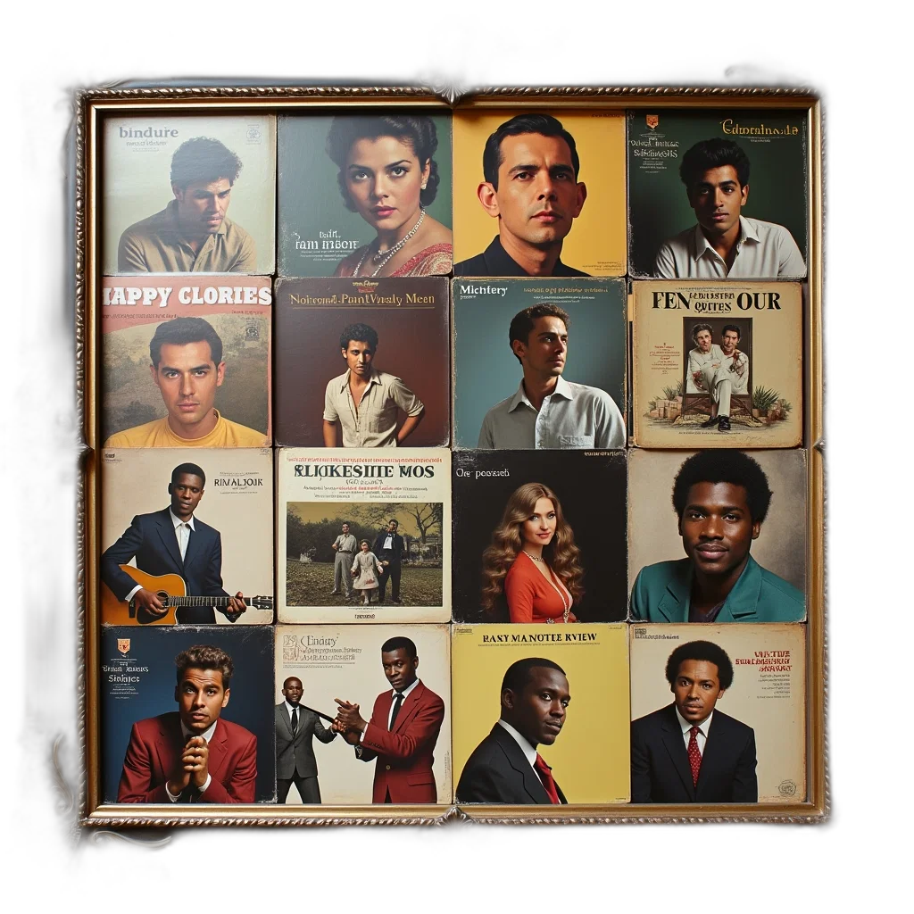 jacket, earth tones, second, image, collage, various, album, covers transparent PNG cut-out