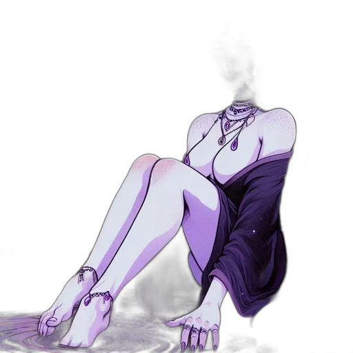 dress, mask, jewelry, concept art, fantasy art, vaporwave, pixel art, neon lights transparent PNG cut-out