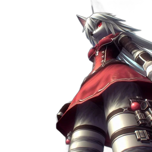 sword, weapon, concept art, 3d render, fantasy art, red, woman, white transparent PNG cut-out