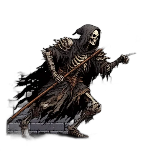 staff, weapon, mask, sword, concept art, fantasy art, comic book art, pixel art transparent PNG cut-out