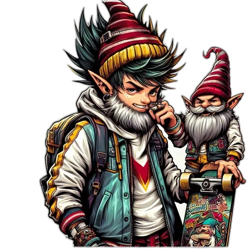 hat, jacket, concept art, comic book art, pixel art, fantasy art, two, animated transparent PNG cut-out