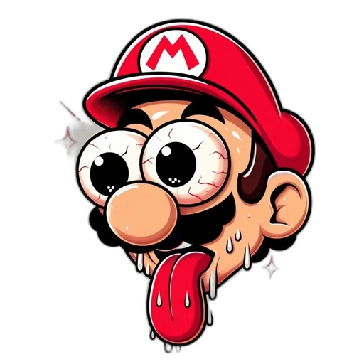 face, mask, hat, staff, pixel art, concept art, cartoon, 3d render transparent PNG cut-out