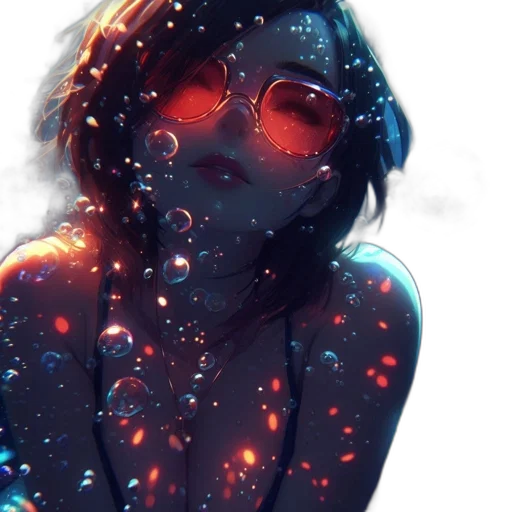 mask, dress, face, cyberpunk, concept art, comic book art, fantasy art, outer space transparent PNG cut-out