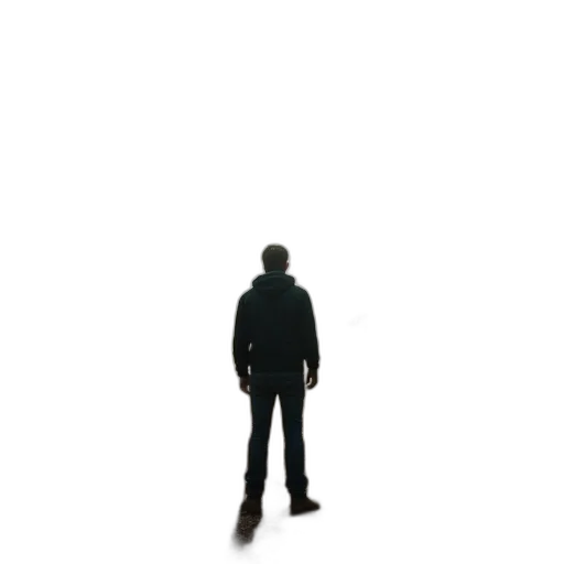 jacket, staff, robot, face transparent PNG cut-out