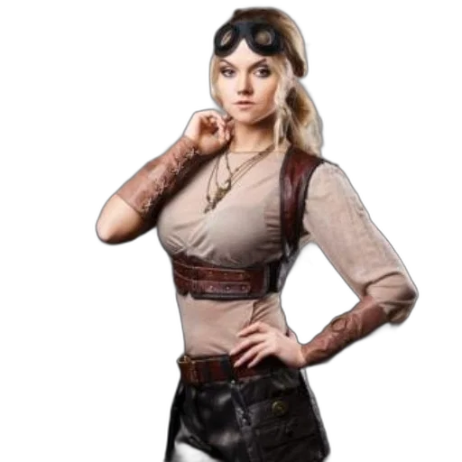 staff, jacket, hat, concept art, fantasy art, photorealistic, 3d render, earth tones transparent PNG cut-out