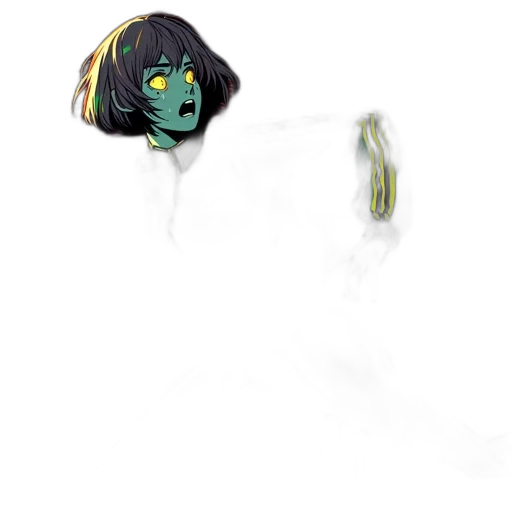 mask, creature, face, staff, concept art, fantasy art, pixel art, anime transparent PNG cut-out