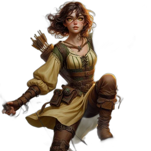 staff, fantasy art, concept art, pixel art, comic book art, earth tones, golden, young transparent PNG cut-out