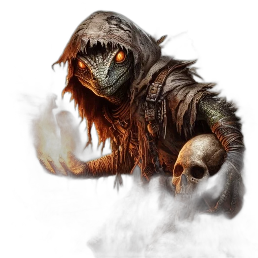 creature, dragon, mask, face, concept art, fantasy art, photorealistic, fantastical transparent PNG cut-out