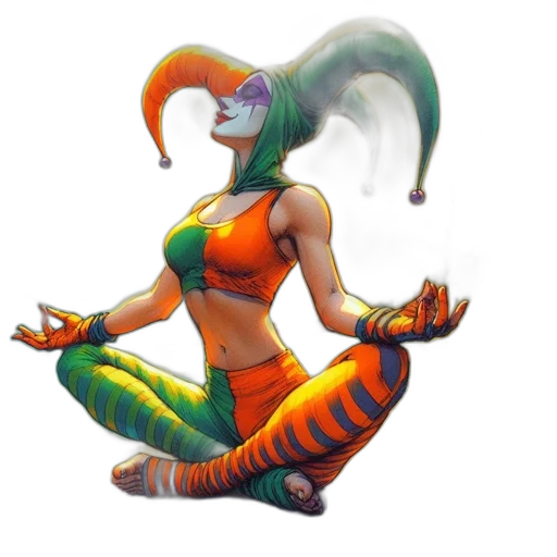 staff, concept art, fantasy art, pixel art, 3d render, colorful, female, character transparent PNG cut-out