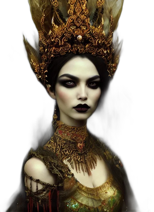 crown, jewelry, mask, face transparent PNG cut-out