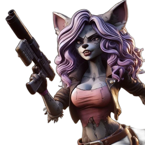 weapon, staff, concept art, fantasy art, 3d render, comic book art, anthropomorphic, feline-headed transparent PNG cut-out