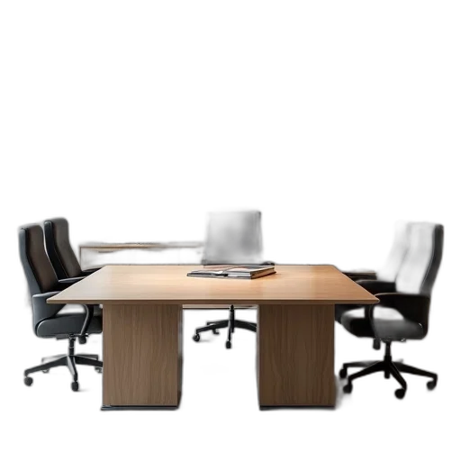 furniture, staff, 3d render, office transparent PNG cut-out