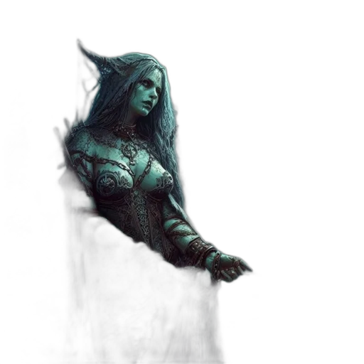 creature, dragon, dress, sword, fantasy art, concept art, comic book art, pixel art transparent PNG cut-out
